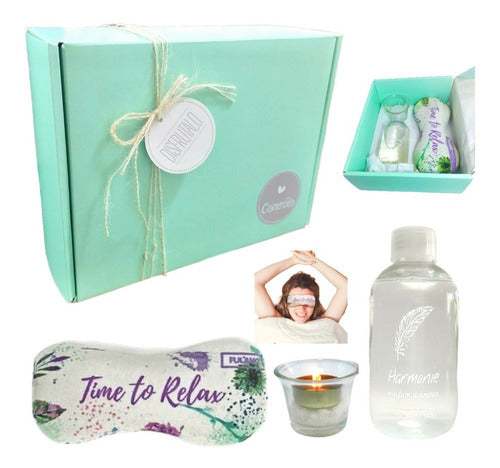 Spa Jasmine Aromatherapy Gift Box Relaxation Set Zen N62, Enjoy it - Kit Aroma Regalo Box Spa Jazmín Set Zen Relax N62 Disfrutalo