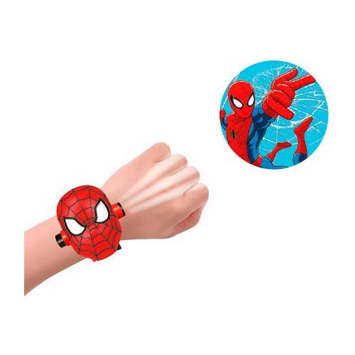 Ditoys Reloj Infantil Con Proyector Digital Spiderman Marvel 1