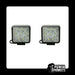 POWER MONKEYS 4 Square Flood Lights 48W Auto Moto 4x4 UTV Cuatri 2