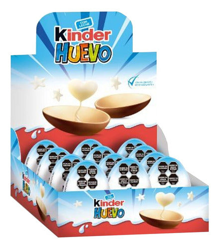 Kinder Surprise Egg Pack X 12 - Cioccolato Tienda De Dulces 0