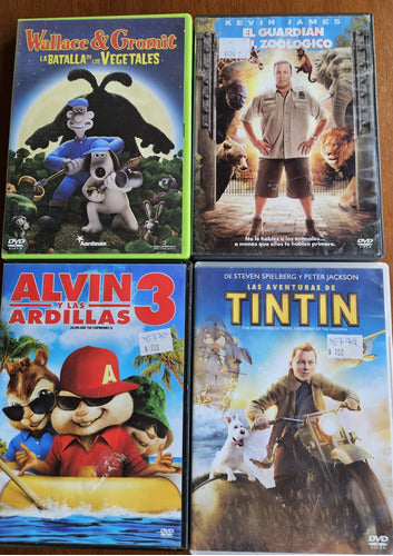 Alvin Y Las Ardillas, Tintin, Guardia Del Zoo, Otro Dvd 0