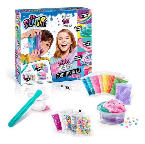 Wabro Slime Factory: Play with Glitter Slime - 100 Combinations! 0