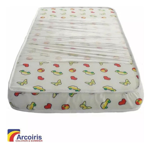 Infant Foam Mattress 90x55x10 - Arco Iris 2