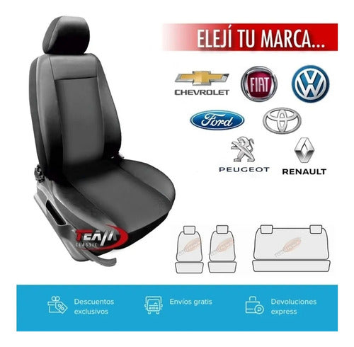 Team Cuerina Seat Cover Set for VW Amarok 5