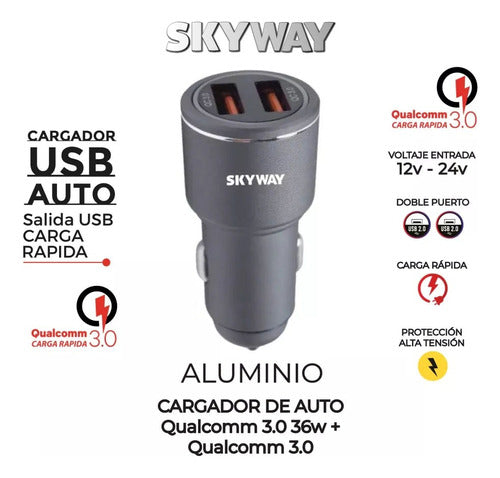 Car Charger High Speed Charging Type C Cable Aluminum 1