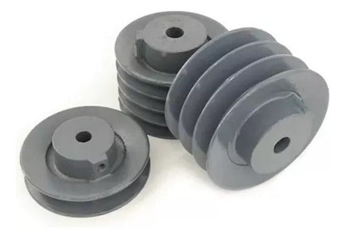Unmachined Cast Iron 1 Groove B Belt Pulley 110mm 1B-110 0
