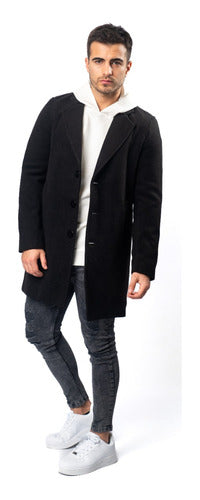 Turk Long Blazer Coat Paño Turk Napoles 1009/01 3