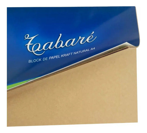 Block Papel Kraft Tabare 110gr. X20 Serviciopapelero 2