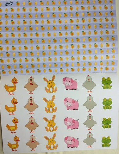 Éxito Block N°5 Animated Cardstock - Farm Animals - 20 Sheets 4