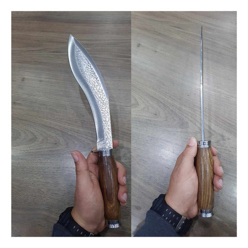 Facão Kukri Machete Sobrevivência Faca Curva Selva Bushcraft 1