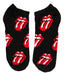 GENERICA The Rolling Stones Mick Jagger Rock Cotton No-Show Socks 0