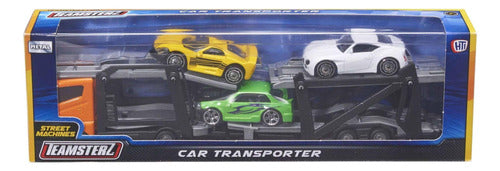 Teamsterz Car Transporter Set Wabro 14006 0