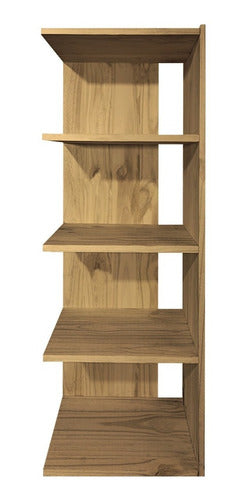 Sajo Modern Wooden Organizer Library Shelf 1