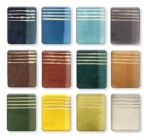 Engobes Promo 12 Colors for Ceramics x100g Each Option 1 0