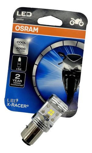 Lampara Osram Led Ybr Ed125  S2 12v Ba20d Culote Bosch 6000k 0