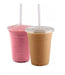 Copobras Fast Food Cup 300 Ml with Straw Lid - Pack of 50 Units 0