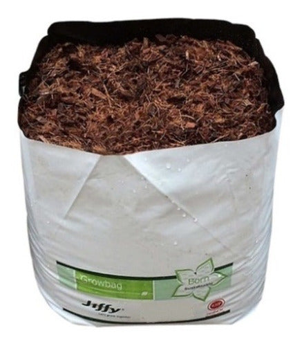 Jiffy Easy Fill Bag Fibra De Coco Prensada Para Cultivo 4.7l 2