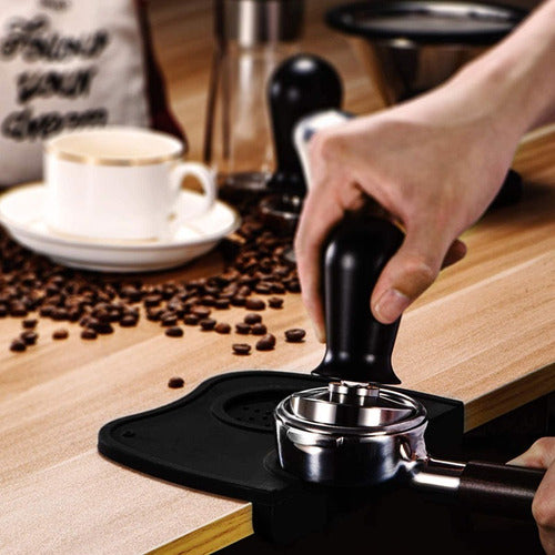 Genérica Goma Tamper Tampering Mat Silicona Barista 1