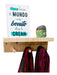 VG deco Wooden Wall Shelf with 3 Hooks - Entryway Rack 6