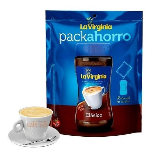 Café Instantáneo La Virginia Clásico Bolsa Doypack De 170g 0