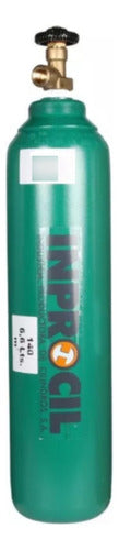 Inprocil Nitrogen Cylinder 1m3 Refrigeration Without Manometers Ip 0