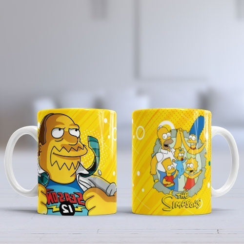 Plantillas Para Sublimar Tazas Los Simpsons 1