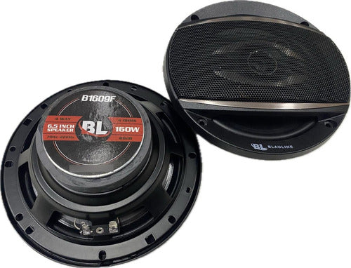 Blauline B1009F 4-Inch 80 Watt 4-Way Speakers 0
