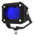 Lux LED White/Amber Headlight with Red Daytime Running Angel Eye and Blue Halo 1