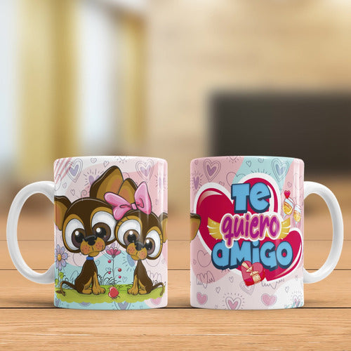 Diseños para Sublimar: Plantillas Diseños Tazas Dia Del Amigo Amor Amistad Amigas 0