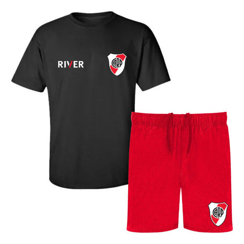 River Plate T-Shirt + Shorts Set - Shield / Soccer / El Millo 6