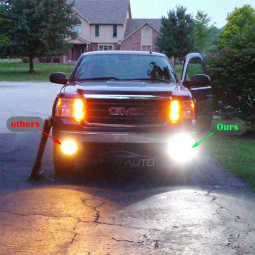 Cree 2800LM 50W PSX24W 2504 Xenon White LED Daytime Running Lights 5