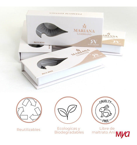 Mariana Zambrano Premium Edition Natural Strip False Lashes 6