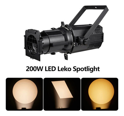 Elipsoidal Leko 200w Ww Cw 1