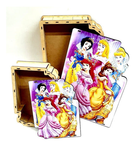 Set of 5 Laminated MDF Boxes with Characters - Children's Day Special! 7