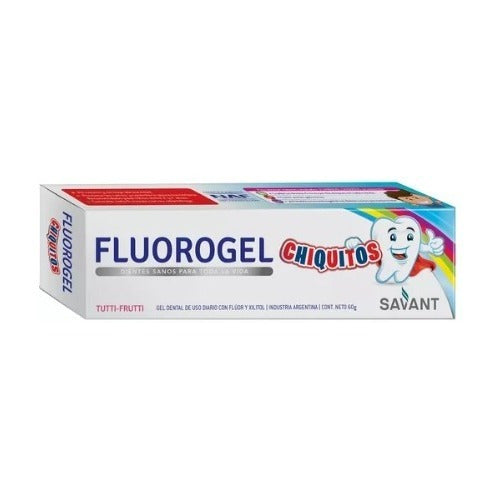 Savant Fluorogel Chiquitos Tutti Frutti X 60 G X 12 Unidades 0