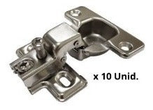 Bronzen Mini Short Arm Hinge X 10 Units. 35 Mm Codo 9 1