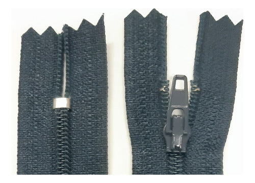 YKK Polyester Zippers 10cm Navy Blue X 50 Units 3