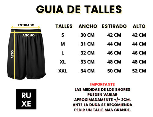 Ruxe Conjunto Deportivo Musculosa + Short + Gorra - All Boys 2