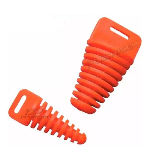 Progrip Orange Exhaust Plug Motocross ATV 4T 2T 0