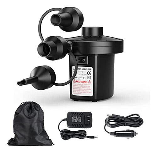 Motorenbau Electric Air Pump for Inflatables, Portable Quick-Fill Air Pump 0