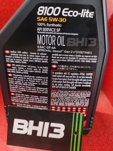 Motul 8100 5w30 Eco-lite Kit Troca De Óleo Azera 3.3 Pel114 1