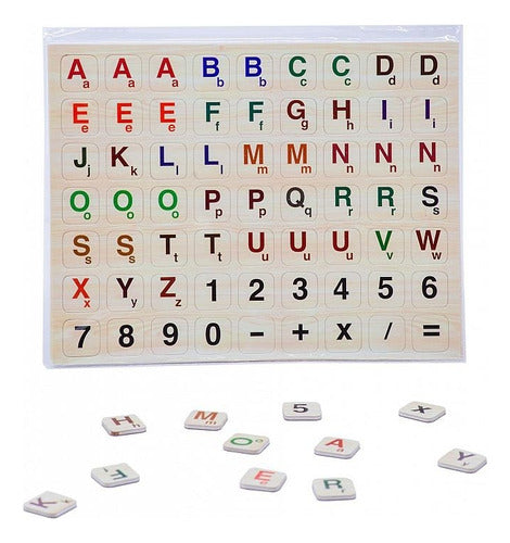 Faydi Magnetic Letters and Numbers Alphabet FD425335 0