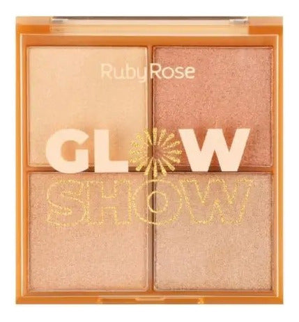 Ruby Rose Glow Show Highlighter Palette Original 8