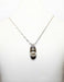 Onix Silver Pendant with Pearl and Gold 17mm Without Chain P1230 0