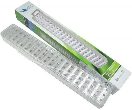 Genérica X8 Luz De Emergencia 60 Leds Recargable 2