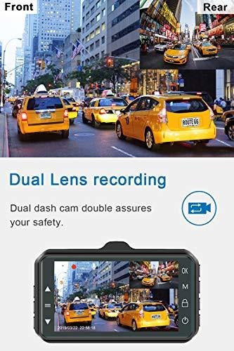 Chortau Dash Cam Front and Rear Dual Dash Cam 1