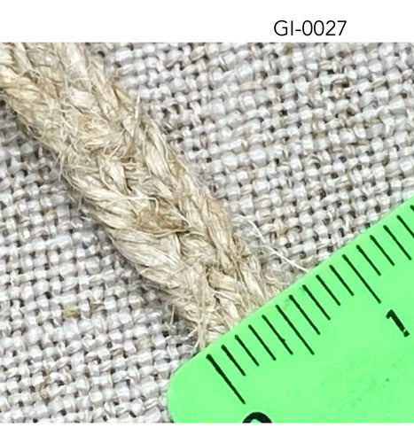 AWAK 30 Mtrs. 100% Jute Ribbon for Crafts - 6 Mm Wide 2