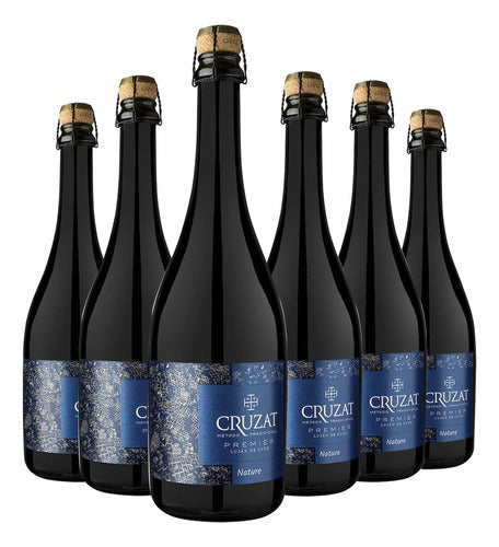 Champagne Sparkling Wine Cruzat Premier Nature 6x750 Ml 0