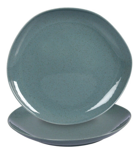 Mix & Match Irregular Large Porcelain Dessert Plate 21 Cm 2