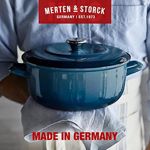 Merten & Storck 5.3QT Round Dutch Oven with Lid 3